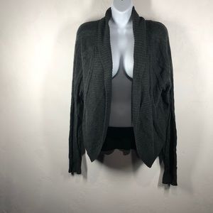 Maurices gray open cardigan size xl